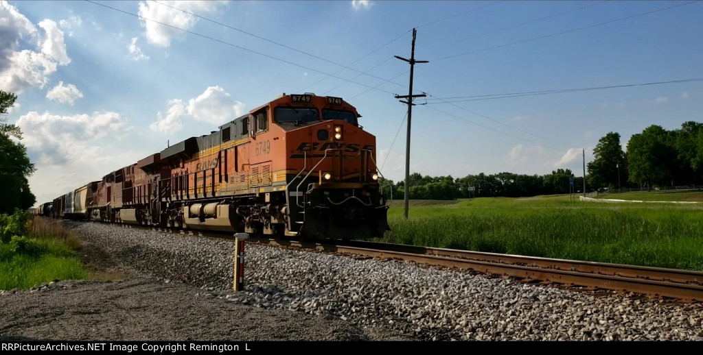 BNSF 6749 East